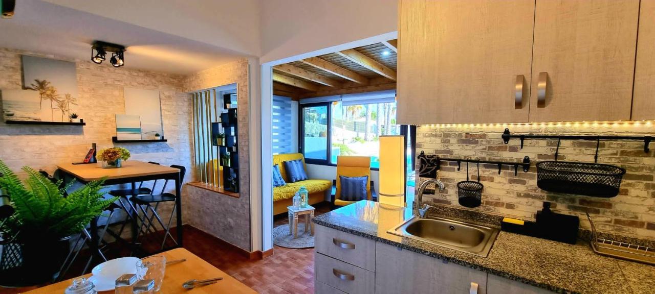 Arguineguin, Two Bedrooms Bungalow, Pool & Wifi Exterior foto
