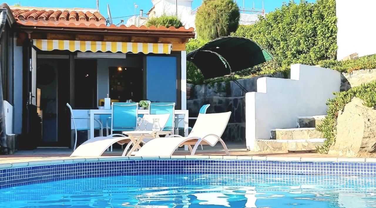 Arguineguin, Two Bedrooms Bungalow, Pool & Wifi Exterior foto