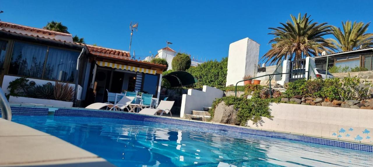 Arguineguin, Two Bedrooms Bungalow, Pool & Wifi Exterior foto